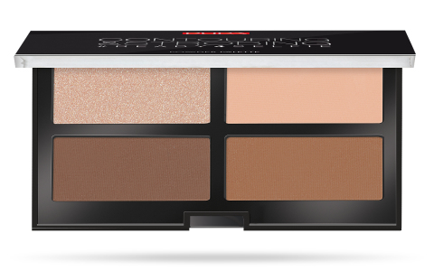 PUPA Milano READY4SELFIE Contouring & Strobing Powder Palette 17,5 g 003 Dark Skin PUPA Milano READY4SELFIE Contouring & Strobing Powder Palette 17,5 g 003 Dark Skin
