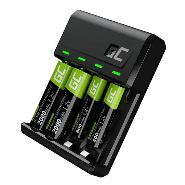 Green Cell GRSETGC03 batterioplader Universel USB