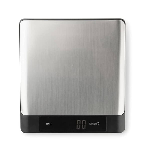 Miniatyrbild 1 av 4: JATA HBAL1200 köksvåg Svart, Rostfritt stål Bänkdiskmaskin Rektangel Elektronisk köksvåg