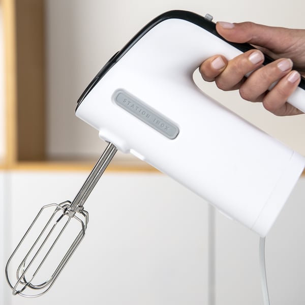 Miniatyrbillede 3 af 9: Taurus Station Inox Håndmixer 500 W Sort, Hvid