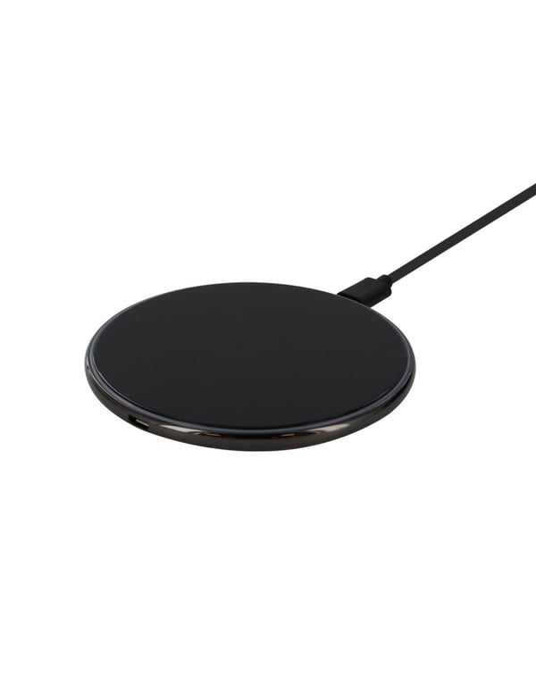 Muvit MUWIR0013 mobilladdare Universal Svart USB Trådlös laddning inomhus
