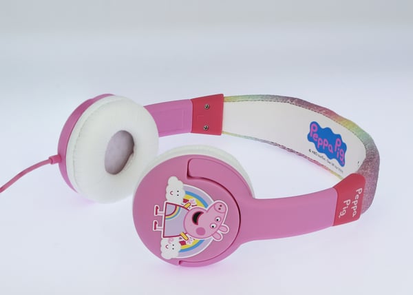 Pikkukuva 2 / 9: OTL Technologies Peppa Pig PP0776 kuulokkeet ja kuulokemikrofoni Langallinen Pääpanta Musiikki Monivärinen
