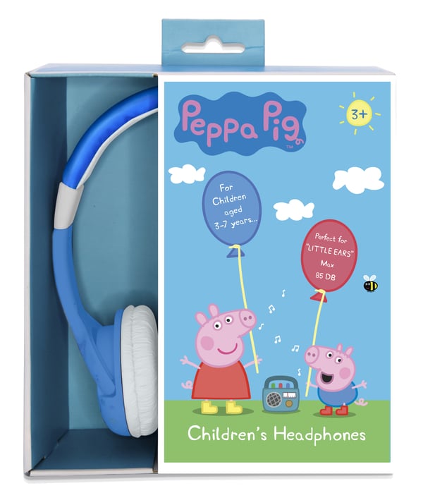 Pikkukuva 3 / 7: OTL Technologies Peppa Pig PP0777 kuulokkeet ja kuulokemikrofoni Langallinen Pääpanta Musiikki Monivärinen