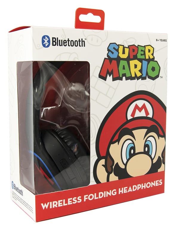 Miniatyrbillede 8 af 10: OTL Technologies SM0698 hovedtelefoner/headset Trådløs Opkald/musik Bluetooth Sort, Blå, Rød