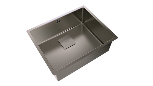 Pikkukuva 4 / 7: Teka FLEXLINEA RS15 50.40 Alta asennettava allas Neliö Metalli