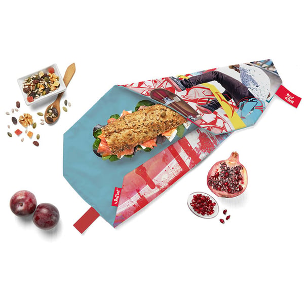 Miniatyrbillede 2 af 3: Roll'eat BocnRoll Young Polyester, Termoplastisk polyurethan (TPU) Flerfarvet