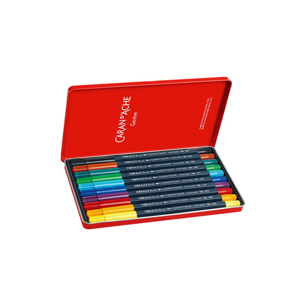 Caran d-Ache Fibralo filtpen Flerfarvet 10 stk