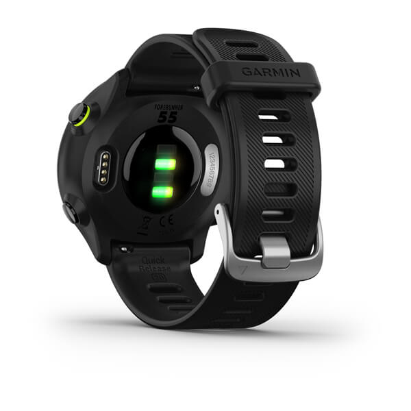 Miniatyrbillede 7 af 9: Garmin Forerunner 55 2,64 cm (1.04") MIP 42 mm Digital 208 x 208 pixel Sort GPS (satellit)