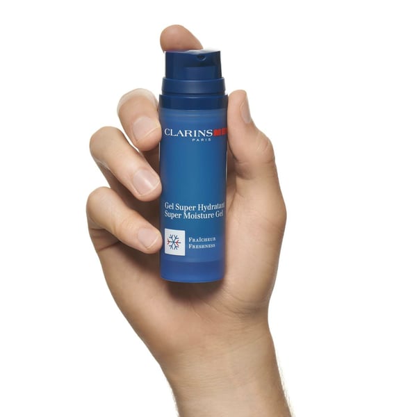 Clarins Men Super Moisture Gel kasvojen kosteuttaja Miesten 50 ml Geeli