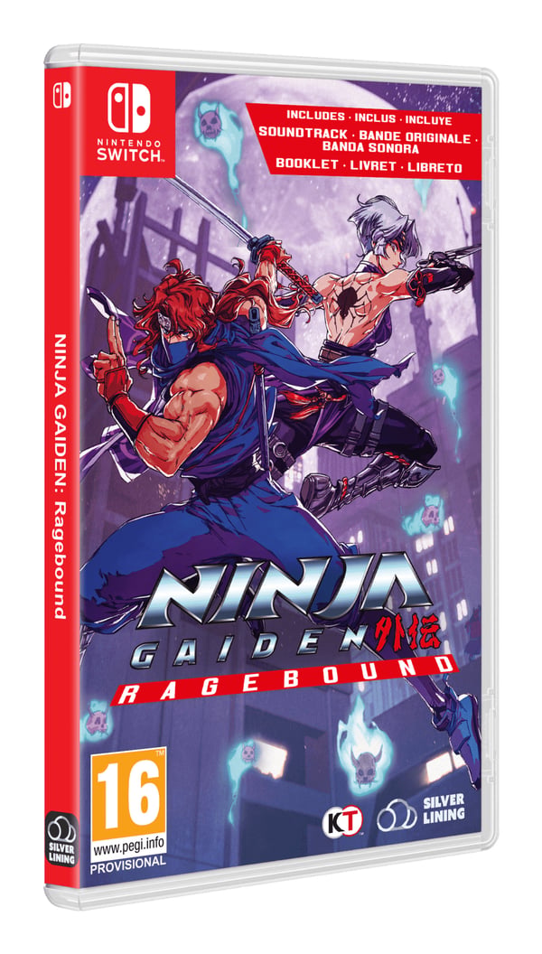 Just for Games Ninja Gaiden Ragebound (Switch) Standard Flersproget Nintendo Switch