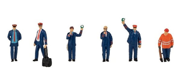 Miniatyrbillede 1 af 2: FALLER 151624 skalamodell dele og tilbehør Jernbanearbejdere