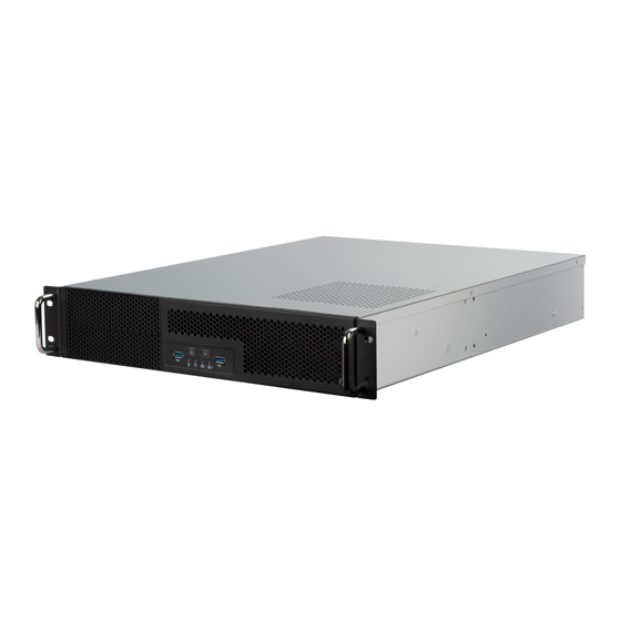 Silverstone RM23-502 2,5/3,5/5,25" Opbevaring drev bakke Sort, Sølv