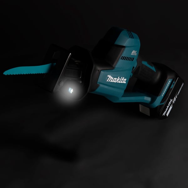 Makita DJR189RTJ frem- og tilbagegående sav 3100 spm Sort, Blå