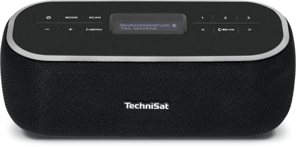 TechniSat 0000/3968 radio Kannettava Digitaalinen Musta