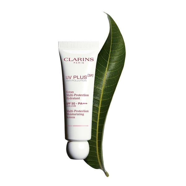 Miniatyrbillede 8 af 8: Clarins UV PLUS Anti-Pollution Rose ansigt fugtighedscreme Kvinder 50 ml Gele