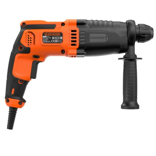 Pikkukuva 12 / 14: Black & Decker BEHS01K-QS porakone 1600 RPM SDS Plus Musta, Oranssi