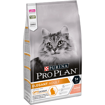 Miniatyrbillede 2 af 2: Purina Elegant Adult tørfoder til kat 1,5 kg Voksen Laks