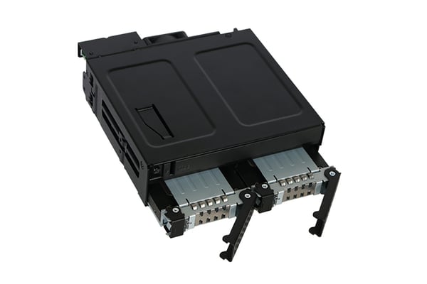 Miniatyrbild 2 av 10: Icy Dock MB602SPO-B drive bay-paneler Svart