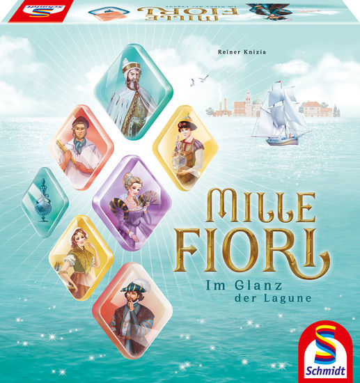 Miniatyrbillede 1 af 3: Schmidt Spiele Mille Fiori Brætspil Økonomisk simulering