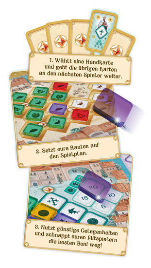 Miniatyrbillede 2 af 3: Schmidt Spiele Mille Fiori Brætspil Økonomisk simulering