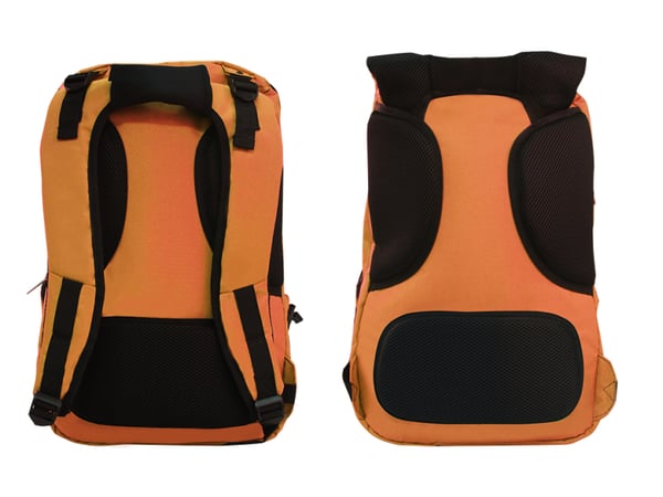 KeepOut BK7F ryggsäckar Svart, Orange Konstläder, Nylon