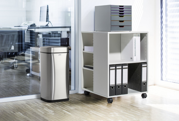 Durable TOUCH 21L Rektangulär Rostfritt stål Svart, Silver