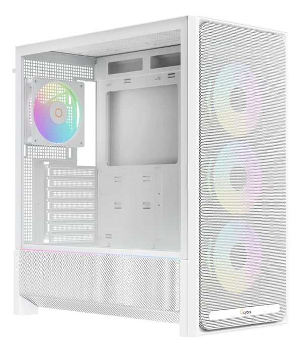 Ocypus Delta C70 ARGB Midi Tower Valkoinen