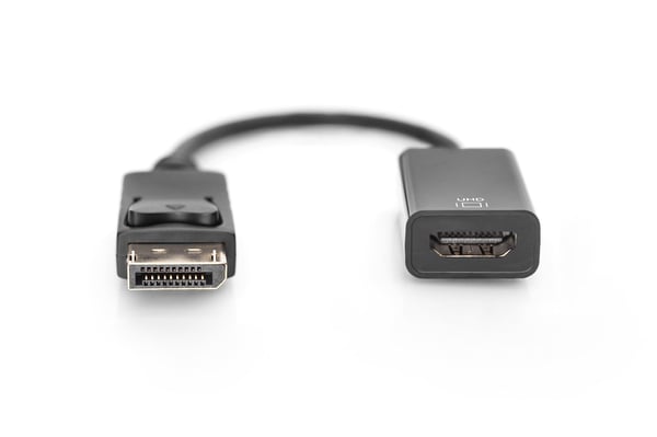 Miniatyrbillede 3 af 4: DIGITUS Aktiv DisplayPort Adapter / Konverter, DP til HDMI