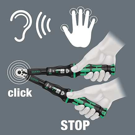 Wera Click-Torque C 3 Hylsyavain 1 kpl