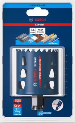 Bosch EXPERT TOUGH MATERIAL reikäsaha Pora 1 kpl