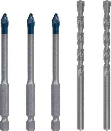 Bosch EXPERT HEX-9 HardCeramic Poranteräsetti 5 kpl