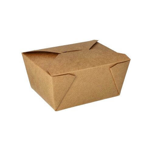 Papstar 85687 engangsmadbakke Brun Papir, Polylactid (PLA)