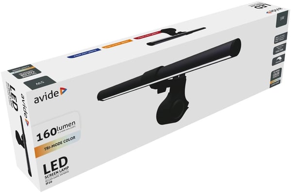 Miniatyrbillede 2 af 2: Avide ABLDL-SCREEN-USB-5W spejl-/displaybelysning LED 160 lm