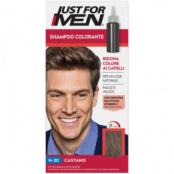 Just For Men Shampoo-in Color Hiusväri Ruskea