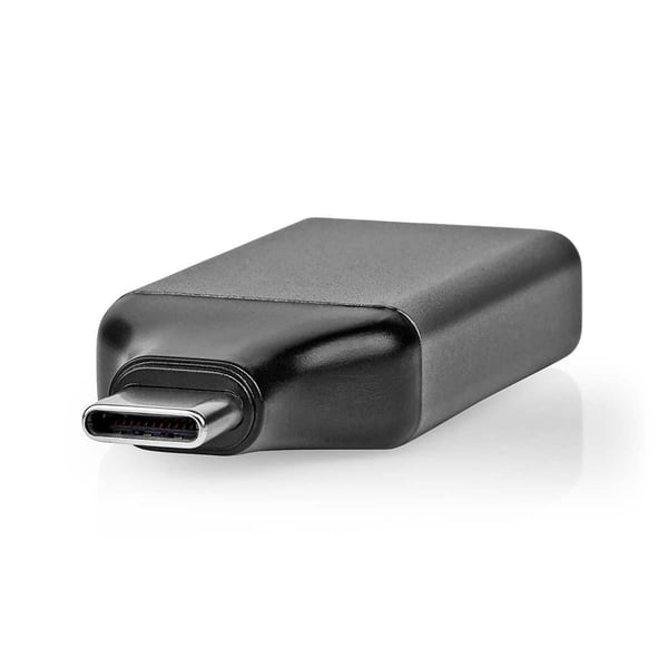 Miniatyrbillede 1 af 7: Nedis CCGP64350GY kabel kønsskifter USB C DisplayPort Sort