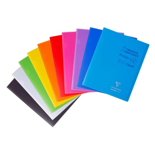 Clairefontaine 980420C muistikirja 64 arkkia Valikoidut värit