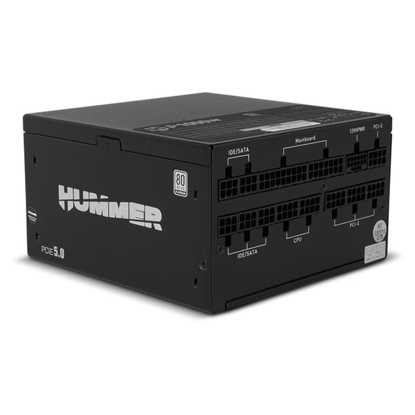 NOX Hummer P 1000W strömförsörjningsenheter 24-pin ATX ATX Svart