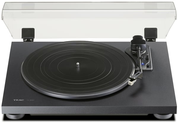 Miniatyrbild 1 av 3: TEAC TN-180BT-A3 Remdriven skivtallrik Svart Halvautomatisk