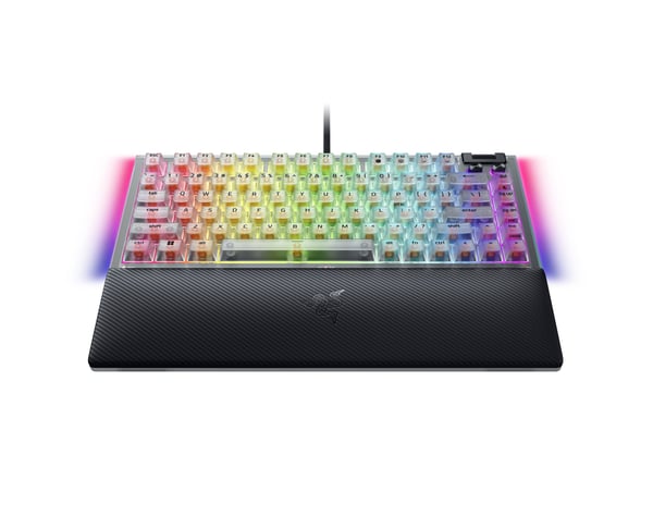 Razer BlackWidow V4 75% tastatur Spil USB QWERTY US engelsk Hvid