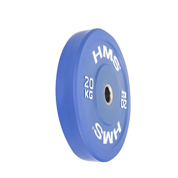 HMS Fitness CBR20 1 stk Olympic Bumper vægtskive