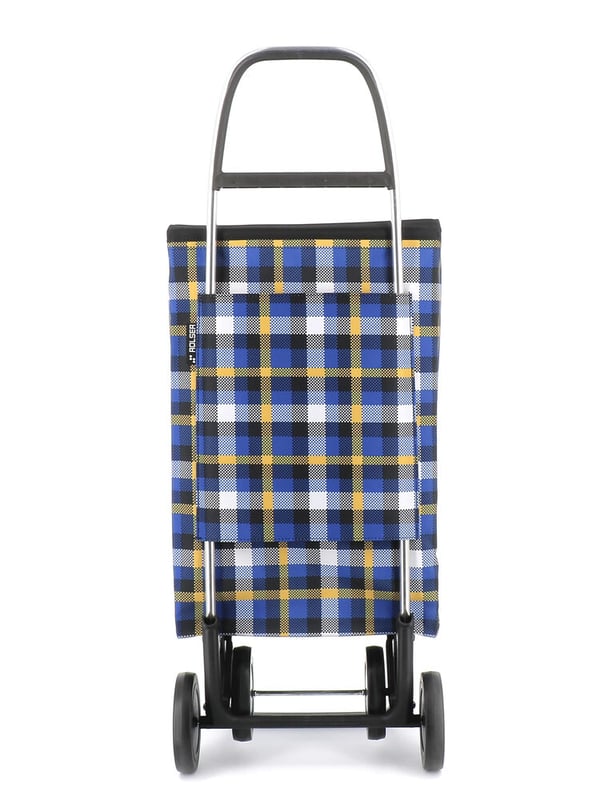 Miniatyrbillede 4 af 6: Rolser JEA036-1023 indkøbstaske Sort, Blå Trolley taske