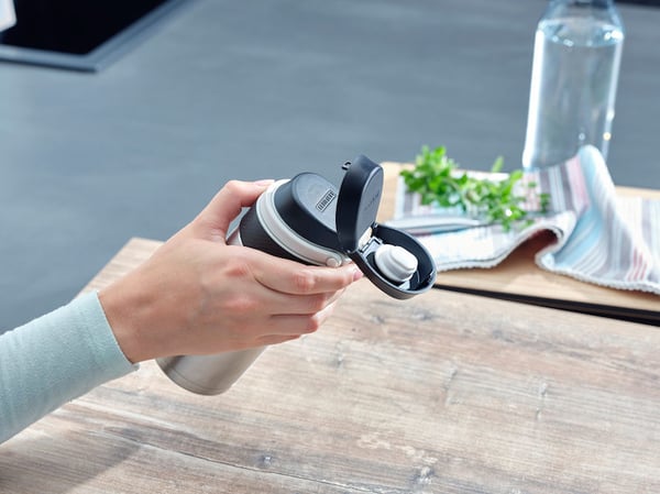 Miniatyrbillede 6 af 11: Leifheit 03244 rejsekrus 350 ml Sølv Rustfrit stål
