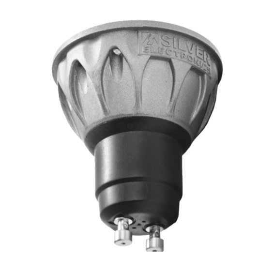Miniatyrbillede 1 af 2: Silver Electronics 461510 LED-lampe Hvid 5000 K 8 W GU10