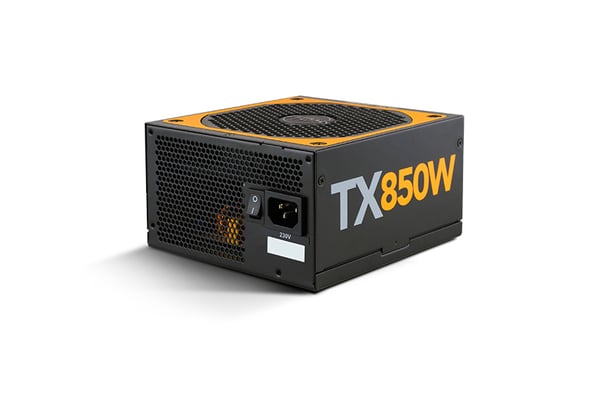 Miniatyrbild 1 av 10: NOX Urano TX Bronze Edition strömförsörjningsenheter 850 W 20+4 pin ATX ATX Svart, Orange