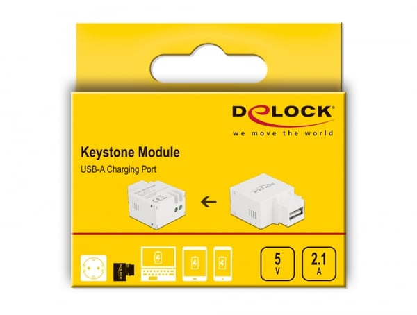 Miniatyrbild 2 av 3: DeLOCK 87791 keystone-modul