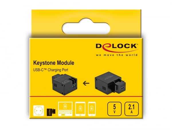 Miniatyrbild 3 av 3: DeLOCK 87793 keystone-modul