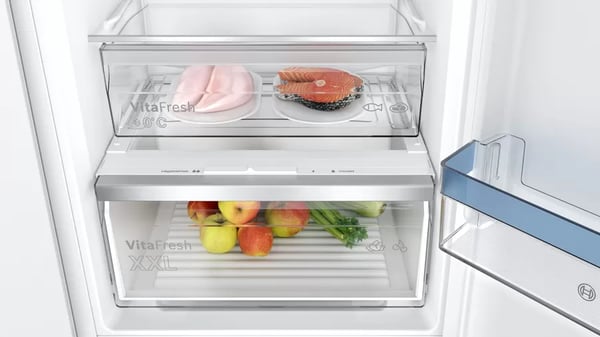 Miniatyrbillede 6 af 7: Bosch Serie 4 KIN86VFE0 køle-/fryseskab Indbygget 260 L