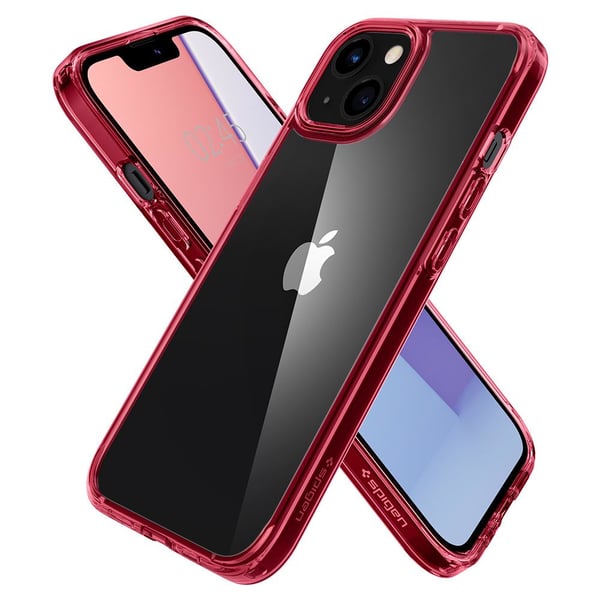 Spigen Ultra Hybrid matkapuhelimen suojakotelo 15,5 cm (6.1") Suojus Punainen