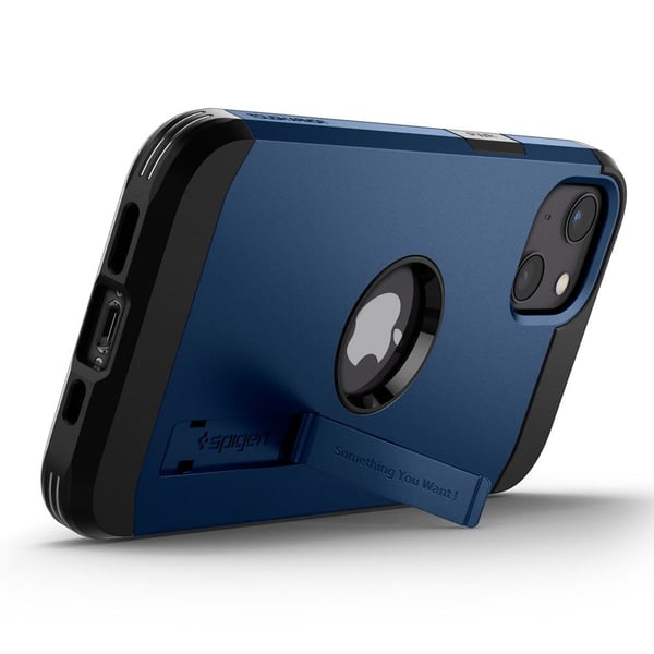 Spigen Tough Armor mobiltelefon etui 15,5 cm (6.1") Cover Blå, Marineblå