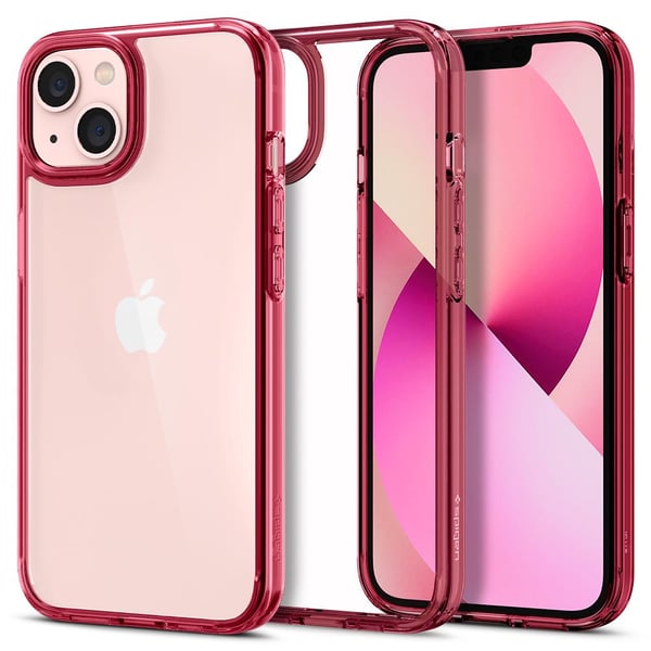 Pikkukuva 1 / 7: Spigen Ultra Hybrid matkapuhelimen suojakotelo 15,5 cm (6.1") Suojus Punainen